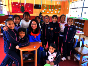 Girls delighted to be in school again