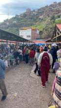 Cusco is controlling market days during unrest.