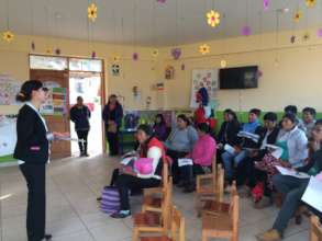 Teacher Shanda teaches about managing money