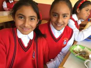 Lunch time is happy social time too