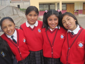 Chicuchas Wasi School 4th grade students
