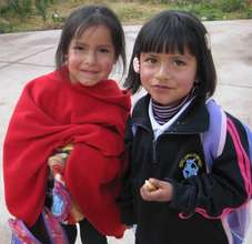 Eager young students waiting for class