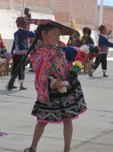 Traditional Cusco costume and Dance by student