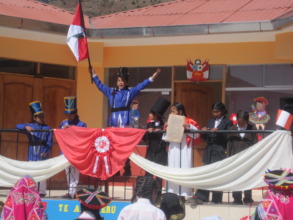 Peruvian Independence Day history acted out