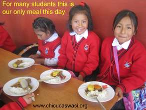 Hot herbal tea and bread alone is not enough