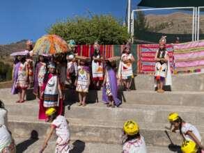 Girls act out their cultural heritage