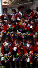 CW Students in their cultural dress