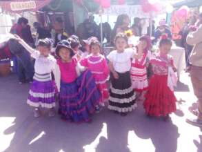 Our dancers dance for each region