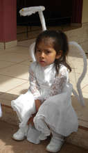 Even the youngest Angel is in the Christmas play