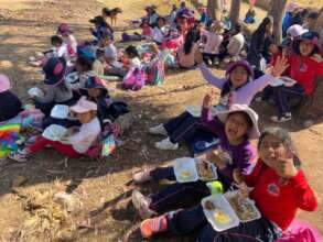 The special Friday picknic BBQ chicken and fries
