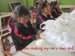 Students learn through creating their special art