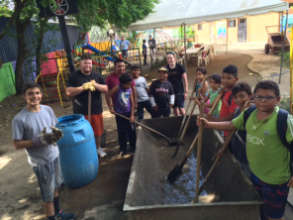 The hot Managua weather didn't stop this team!