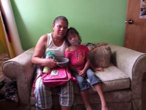 Roxana and her mother Maria Auxiliadora