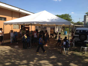 The new tents from the U.S. Embassy are GREAT!