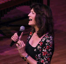 Martha Williamson performing at WAD2013
