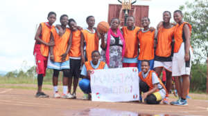 Mahatma Gandhi Family with their coach, Mama Agnes