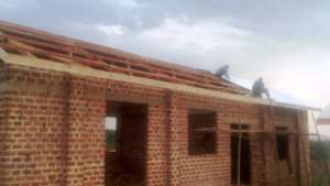 building new dorm in progress