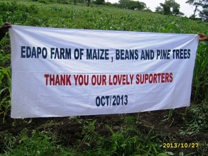 EDAPO FARM-MAIZE AND BEANS