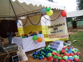 Support for Orphans:Books,Pens , Plates& cups