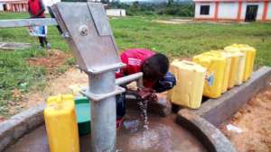 Clean water well at EDAPO