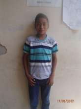 Eric at our school, photo taken 2017