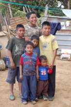 Eric (center) in this photo we took in 2010
