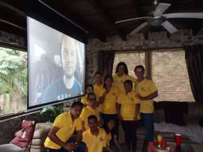 Saul with the Isa's Kids Teachers-in-Training