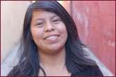 Faviola from our class who is seeking a sponsor