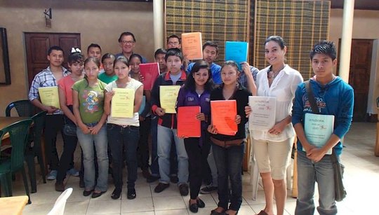 The afternoon class of the CT education program