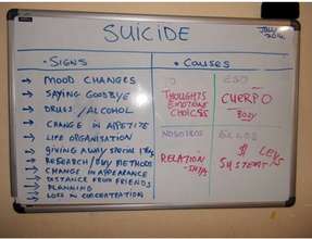 The whiteboard on suicide