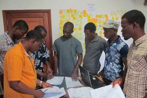 iLab team reviews cases with emergency dispatch