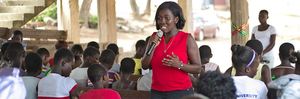 Grace Amponsah leading her "New Dawn" initative