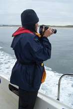 Dr. Daniela Maldini on a Cold Survey Day