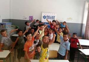 Syrian kids back to their studies thanks to RI