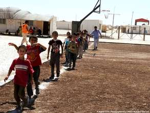 Boys attending recreational activities