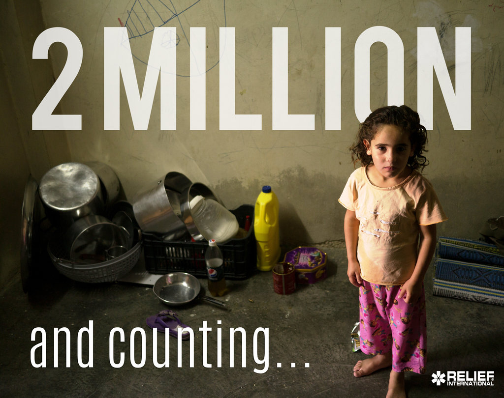 Give Relief and Education to Syrian Refugees