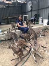 Dr Oakley with Joeys WRSC