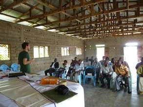 Councilors in a workshop session
