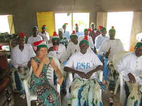 Councilors in relax mode after workshop session