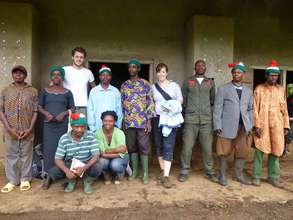 Project staff with Mofako Bekondo Council