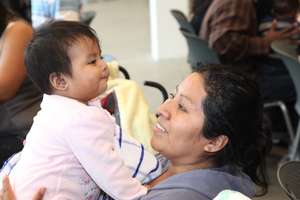 Mother and Child-Los Angeles, CA Safe Sleep Center