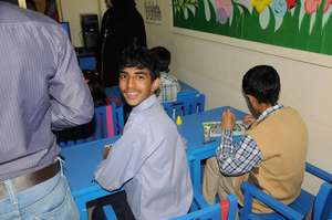 Boy in the class