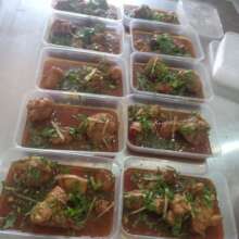 Food prepared at Gosha-E-Aafiyat