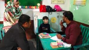 Children Scanning in Kasur