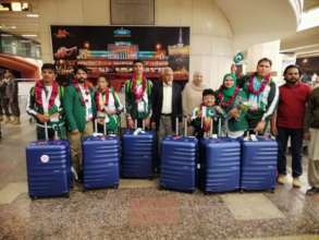 Students returned from Abu Dhabi
