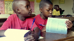 Students at Calvary Primary