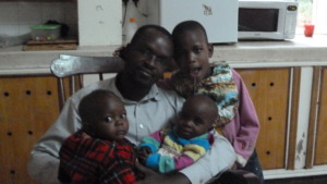 Ernest Kirui, Administrator, & some abandoned kids