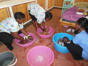 STPC Baby Centre Staff at work