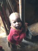 Currently, she walks 4 miles to fetch water.