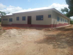 Backview of the building